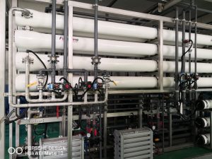 某半導(dǎo)體材料公司純水制備一體化裝置